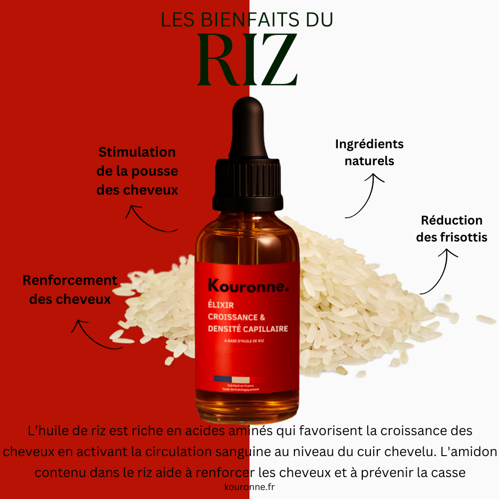 L'élixir Pousse à l'huile de Riz